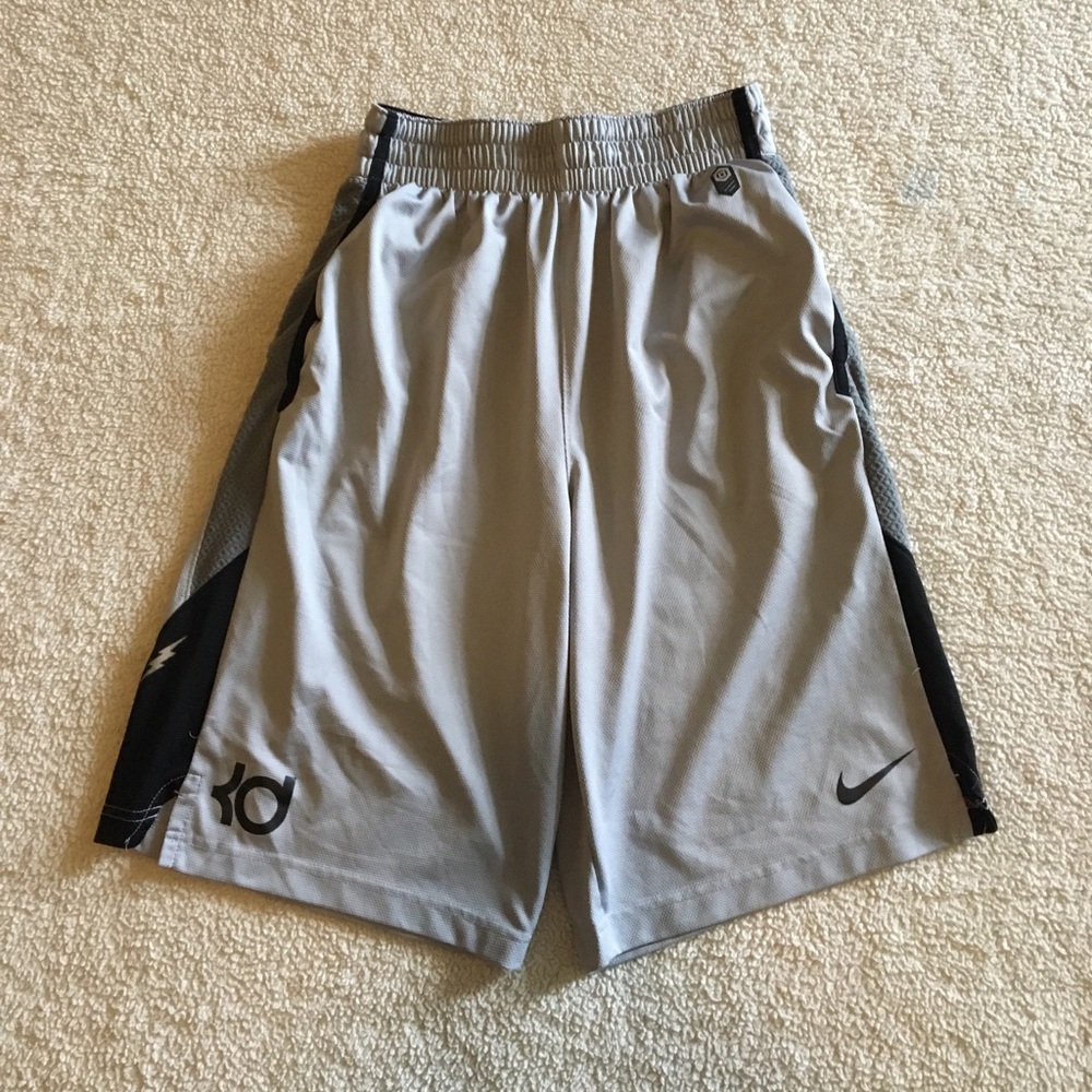 Kevin Durant NIKE basketball shorts.
